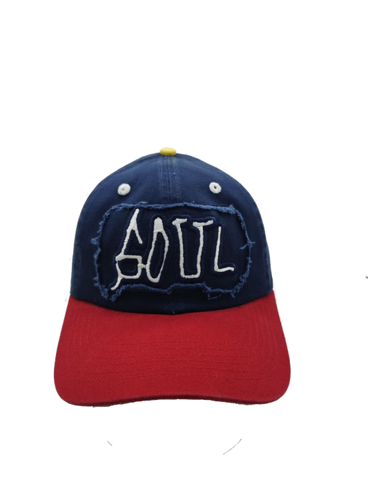 "SOUL" cap NavyWavy